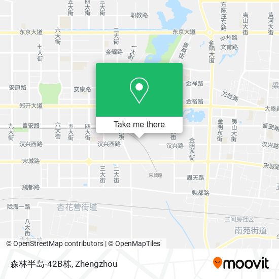 森林半岛-42B栋 map