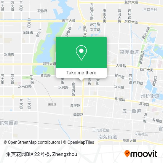 集英花园B区22号楼 map