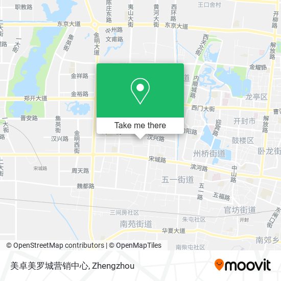 美卓美罗城营销中心 map