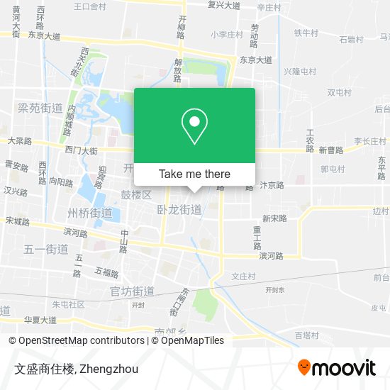 文盛商住楼 map