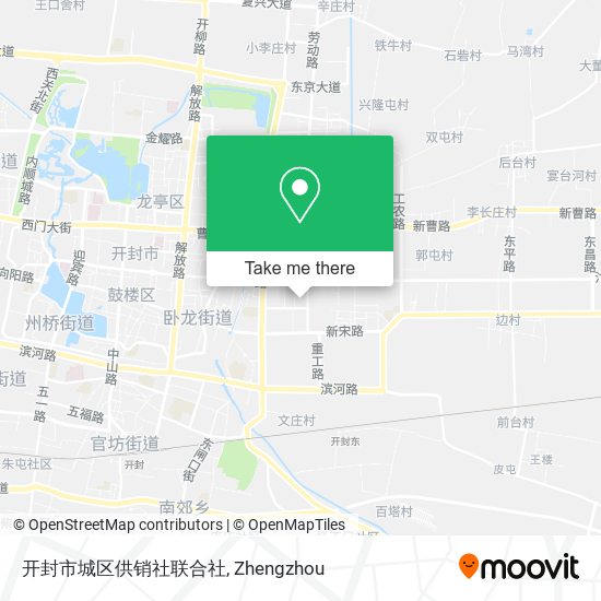 开封市城区供销社联合社 map