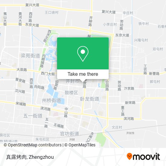 真露烤肉 map