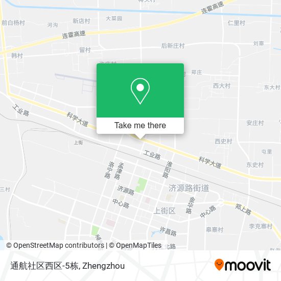 通航社区西区-5栋 map