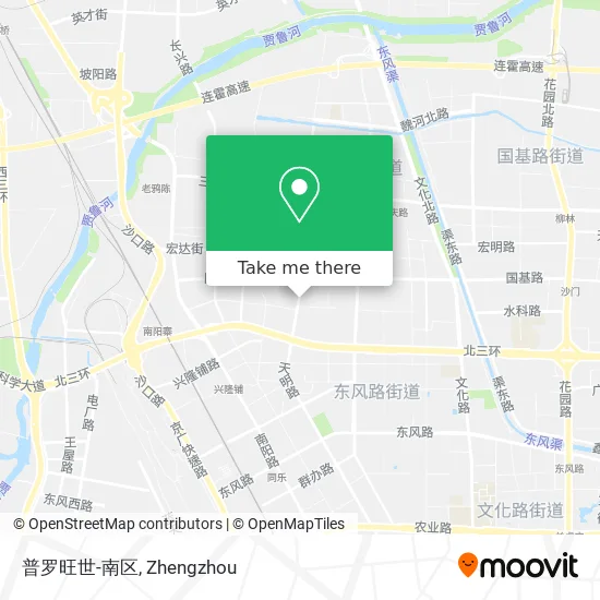 普罗旺世-南区 map