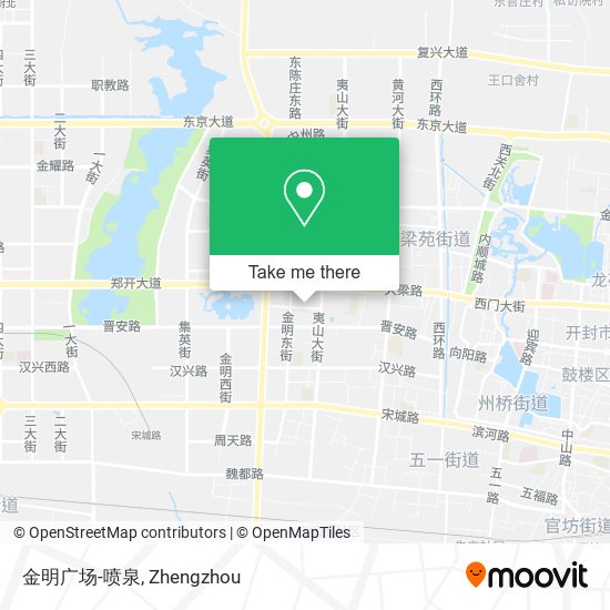 金明广场-喷泉 map