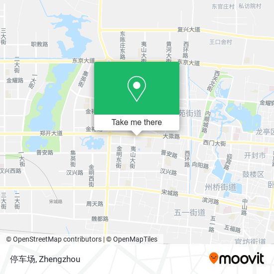 停车场 map