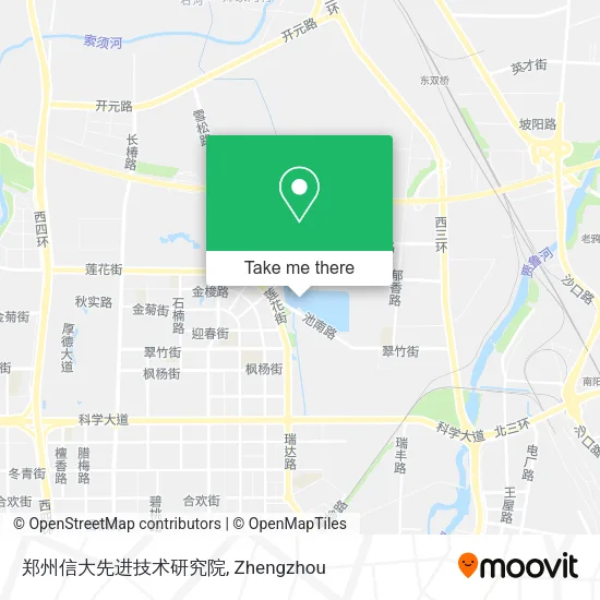郑州信大先进技术研究院 map
