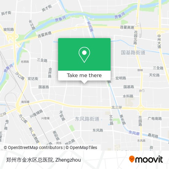 郑州市金水区总医院 map