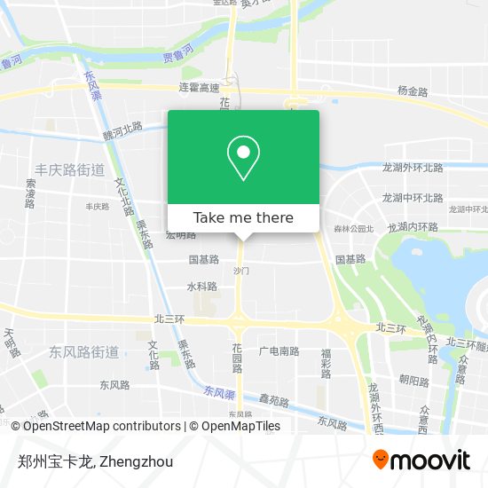 郑州宝卡龙 map
