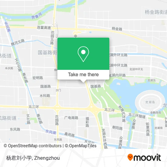 杨君刘小学 map