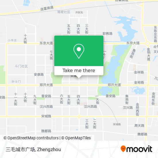 三毛城市广场 map