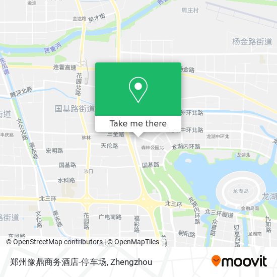 郑州豫鼎商务酒店-停车场 map