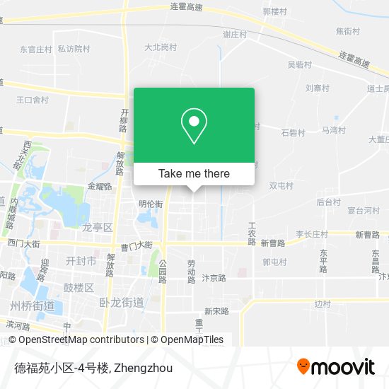 德福苑小区-4号楼 map