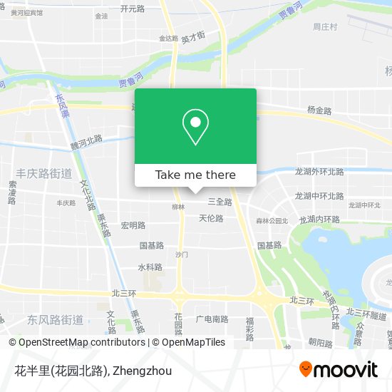 花半里(花园北路) map