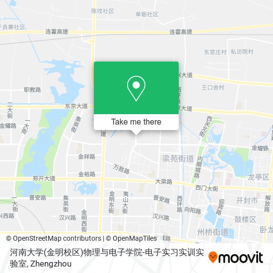 河南大学(金明校区)物理与电子学院-电子实习实训实验室 map