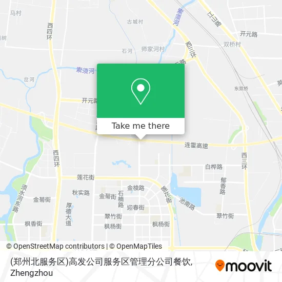 (郑州北服务区)高发公司服务区管理分公司餐饮 map
