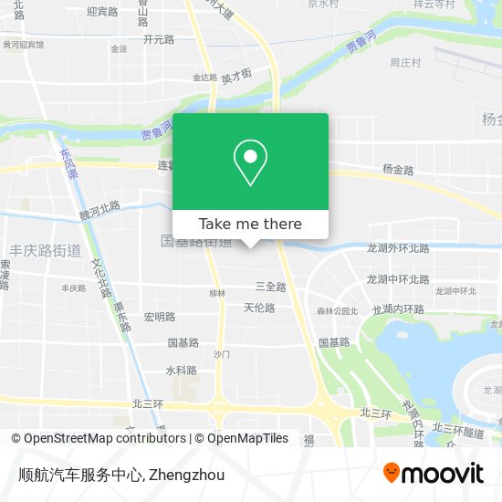 顺航汽车服务中心 map