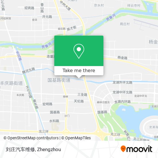 刘庄汽车维修 map