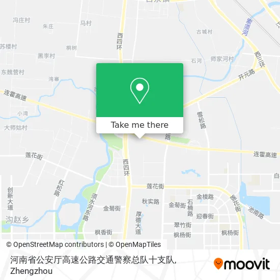 河南省公安厅高速公路交通警察总队十支队 map