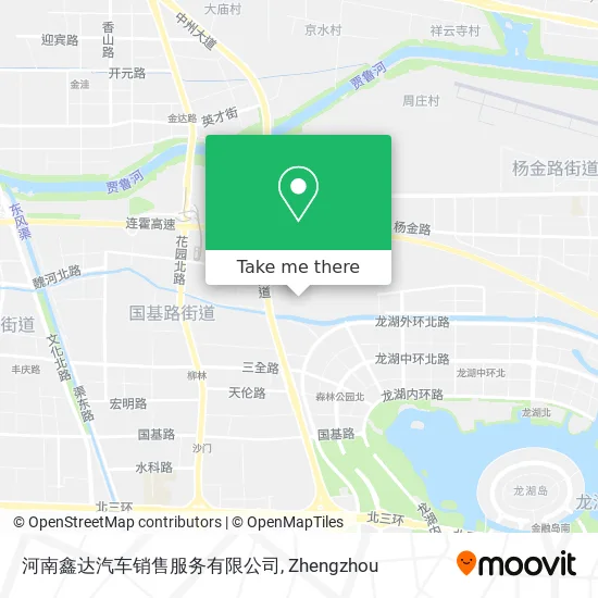河南鑫达汽车销售服务有限公司 map
