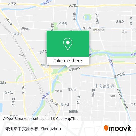 郑州陈中实验学校 map