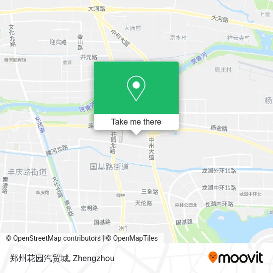 郑州花园汽贸城 map