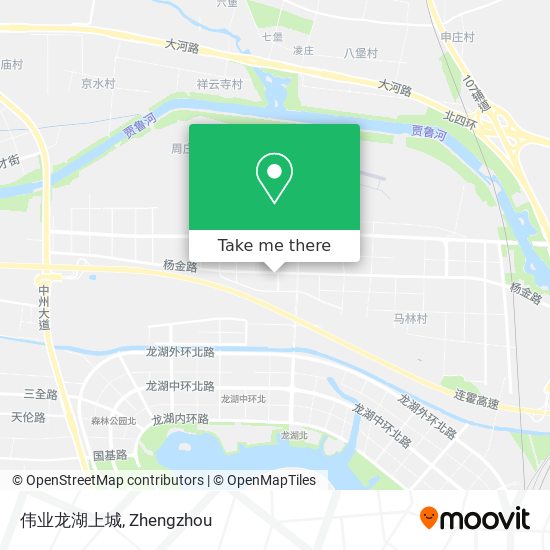 伟业龙湖上城 map