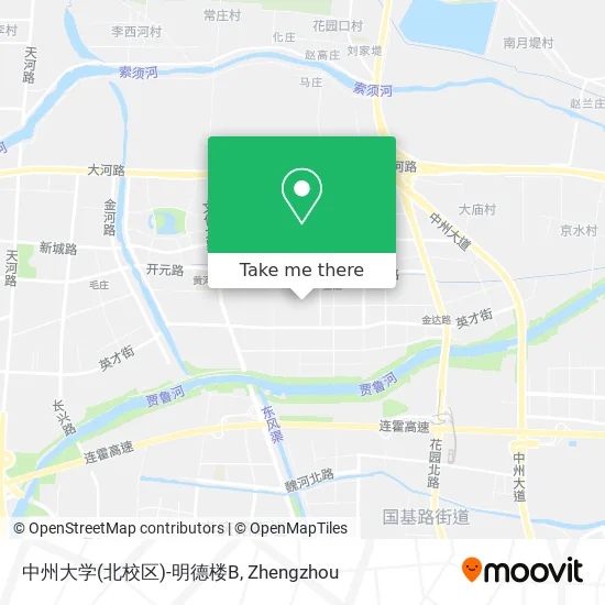 中州大学(北校区)-明德楼B map
