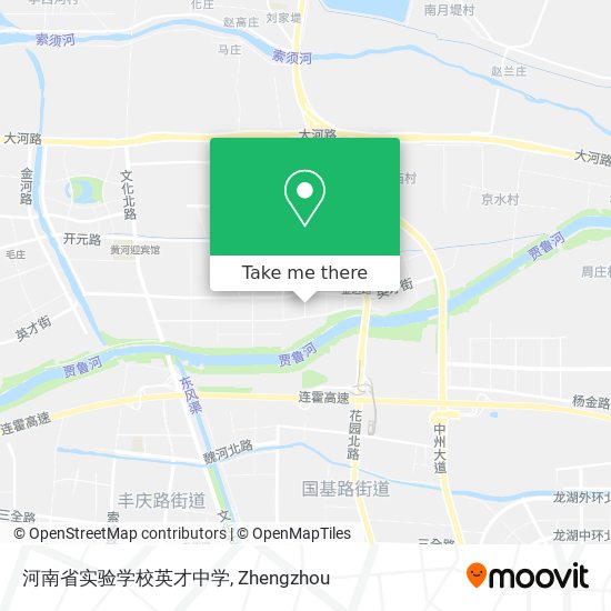 河南省实验学校英才中学 map