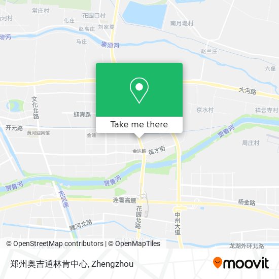 郑州奥吉通林肯中心 map
