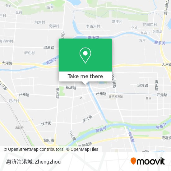 惠济海港城 map