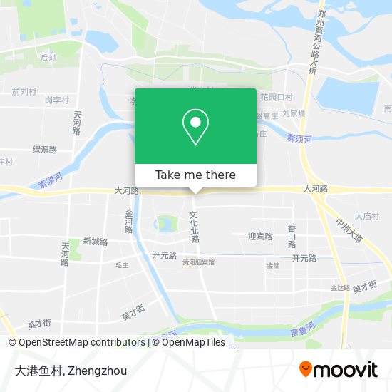 大港鱼村 map