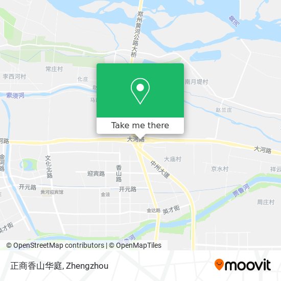 正商香山华庭 map