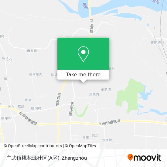 广武镇桃花源社区(A区) map