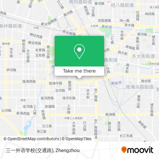 三一外语学校(交通路) map
