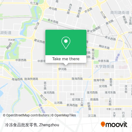 冷冻食品批发零售 map
