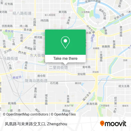 凤凰路与未来路交叉口 map