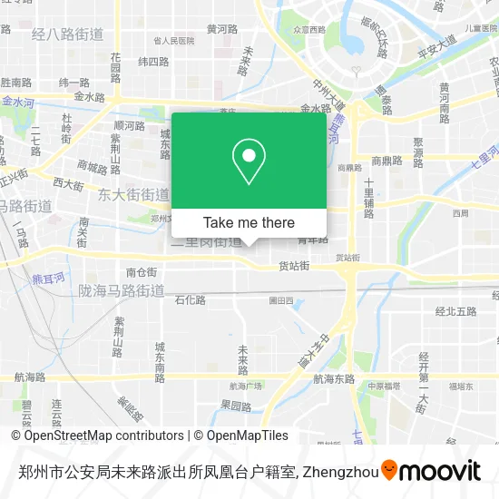 郑州市公安局未来路派出所凤凰台户籍室 map