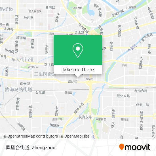 凤凰台街道 map