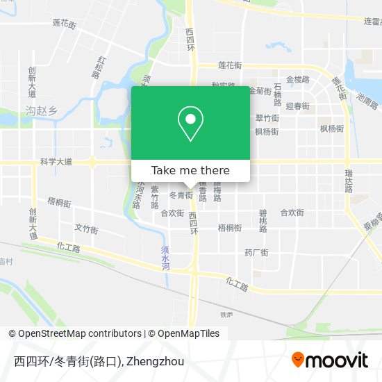 西四环/冬青街(路口) map