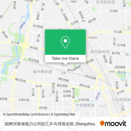 国网河南省电力公司职工乒乓球俱乐部 map