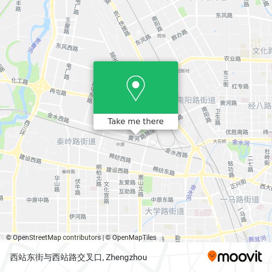 西站东街与西站路交叉口 map