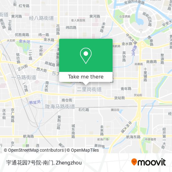 宇通花园7号院-南门 map