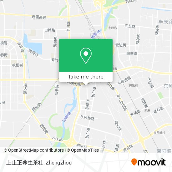 上止正养生茶社 map