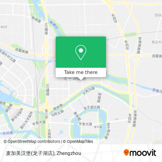 麦加美汉堡(龙子湖店) map