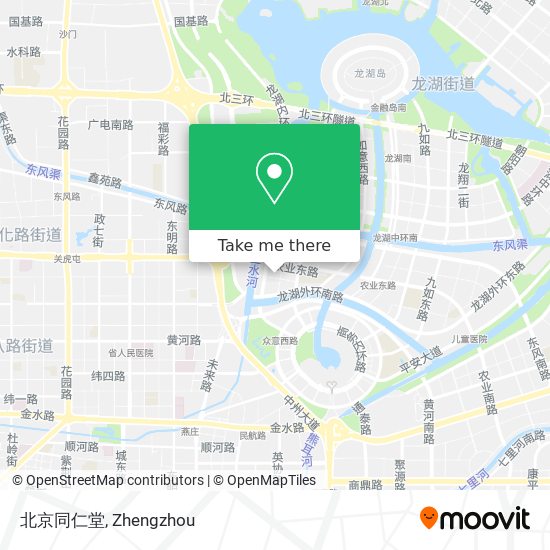 北京同仁堂 map