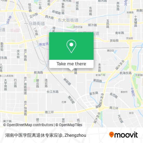 湖南中医学院离退休专家应诊 map