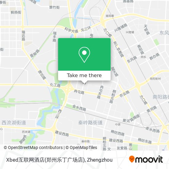 Xbed互联网酒店(郑州乐丁广场店) map