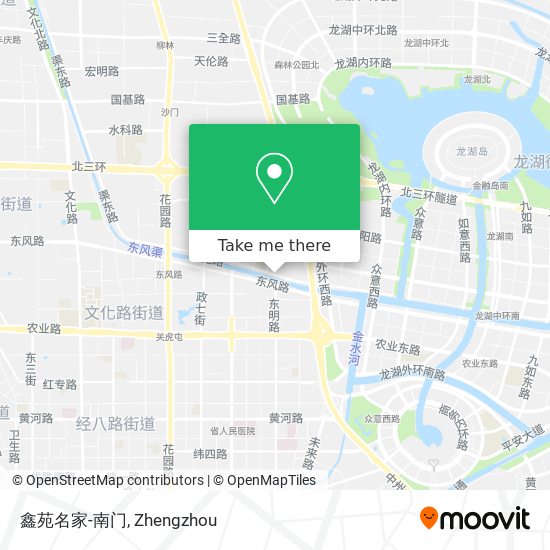 鑫苑名家-南门 map