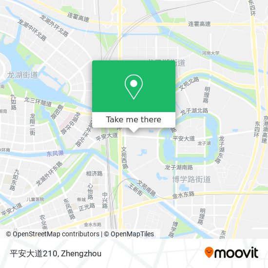 平安大道210 map